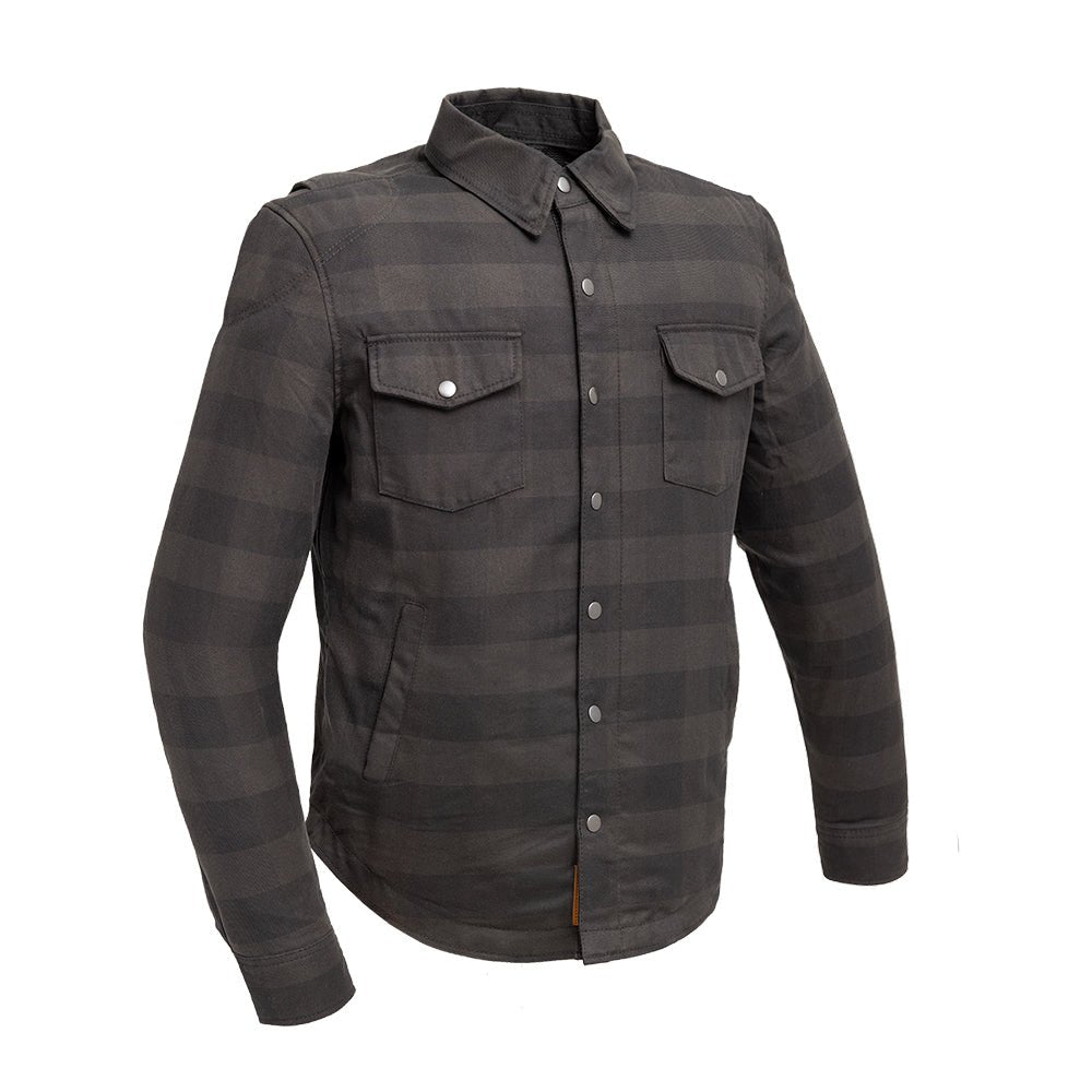 Spartan Motorcycle Flannel Shirt Men's Shirt First Manufacturing Company S